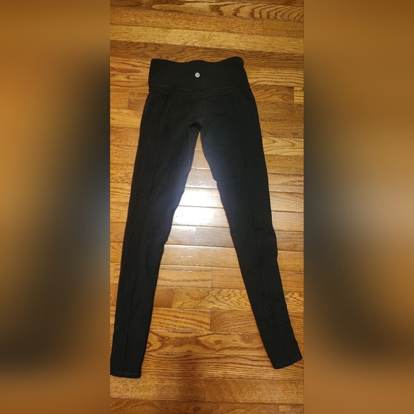 Lululemon Size 4 Cross Town Leggings Snaps Pants Black - Picture 3 of 6